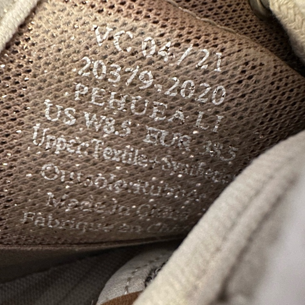 OluKai Women's Textured Gray and Cream Sneakers - Picture 6 of 6